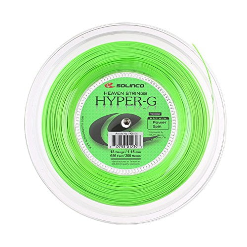 Solinco Hyper-G (18-1.15mm) Tennis String Reel (660ft/200m)