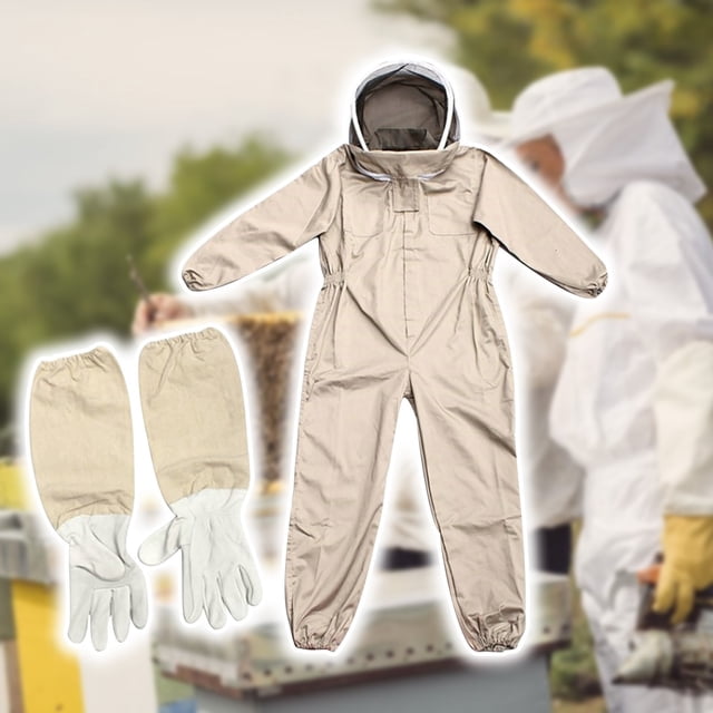 Traje de Apicultura Ganfancp Algodón con Capucha Liquidación 1X Traje Anti-Abejas