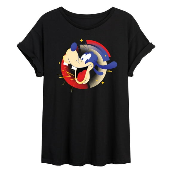 Disney - Goofy - Juniors Ideal Flowy Muscle T-Shirt