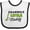 White and Black, variant on Inktastic Grandpas Little Caddy with Golf Club and Ball Boys or Girls Baby Bib