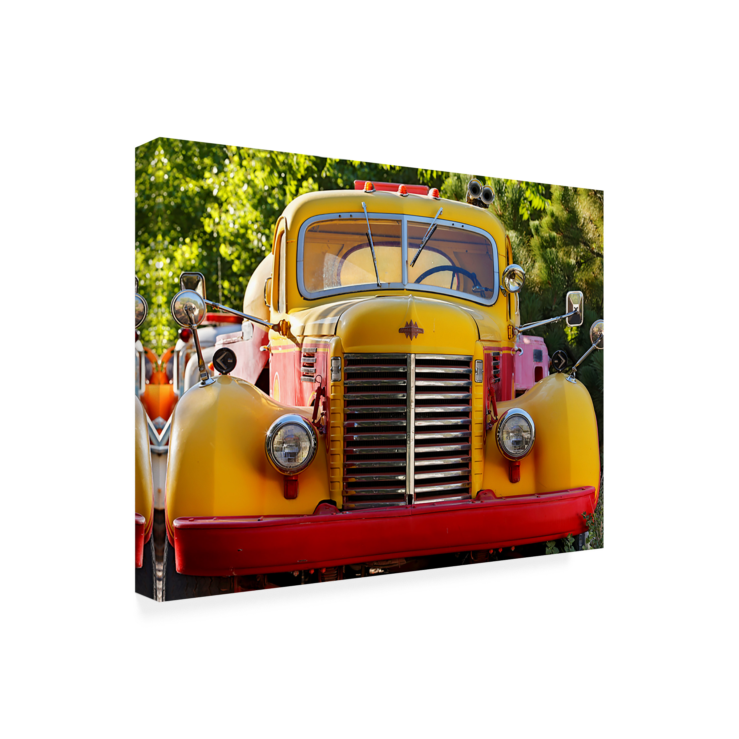 Trademark Fine Art 'Gold King Mine Yellow Truck' Canvas Art by Mike Jones Photo
