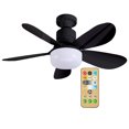 thumbnail image 1 of Lámpara de ventilador LED de 40W Wdftyju regulable para el hogar y dormitorio, 1 of 9