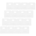 thumbnail image 1 of 20 piezas de etiquetas para cortinas de ventana, persianas verticales resistentes, láminas para persianas, reparación vertical de ventanas, láminas blancas Pom, 1 of 6