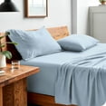 thumbnail image 2 of Bare Home Summer Sky Sandwashed Microfiber Sheet Set, Wrinkle Resistant, Deep Pocket, Twin XL, 2 of 7