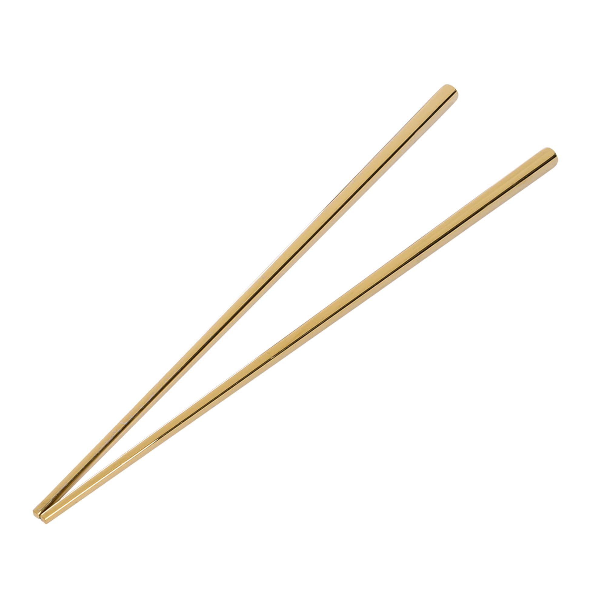 1 Pair Reusable Long Chopsticks Metal Korean Chinese Stainless Steel Chopsticks 