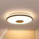 thumbnail image 2 of Sky Lampshade Música Luz De Techo Marco De Aluminio Plateado Wifi + Altavoz Bluetooth Compatible Con Control De Aplicaciones / Control Remoto / Google Home Con Color De Luz Rgb Blanco Frío Cálido Noticed HA018733-00, 2 of 6