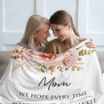thumbnail image 3 of Gifts for Mom Blanket, Mom Gifts, Birthday Gifts for Mom, Mom Birthday Gifts, Mother's Day Mom Gifts from Daughters Son Soft Flannel Throw Blanket 60" x 50", 3 of 5