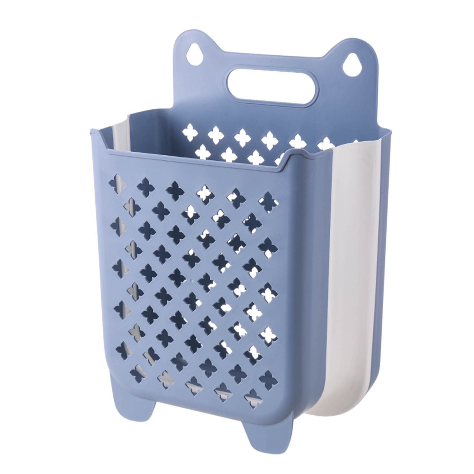 AZXY Plastic Laundry Basket,Flexible Laundry Hamper,Dirty Clothes Storage Basket Under $20,Hanging Collapsible Foldable Dirty Clothes Hampers Large Tall