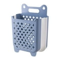 thumbnail image 2 of Wall Mount Folding Laundry Basket - Space Saving Storage Bin for Bathroom, Closet, Dorm, and Kids Toys - Large Capacity, Portable, and Collapsible, 2 of 3