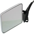 HTHY Mirror For 19821993 Chevrolet S10 Below Eyeline Type Chrome Left