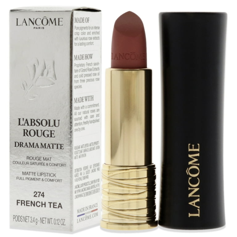 Lancome LAbsolu Rouge Drama Matte - 274 French Tea , 0.12 oz