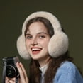 thumbnail image 3 of D-GROEE Winter Faux Furry Ear Warmers Earmuffs Foldable Earmuffs for Cold Weather, 3 of 6