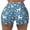 Poodle Dog2, variant on Xecao Poodle Dog Print Workout Shorts for Women Soft Smooth Gym Yoga Scrunch Active Tennis Workout Running Shorts