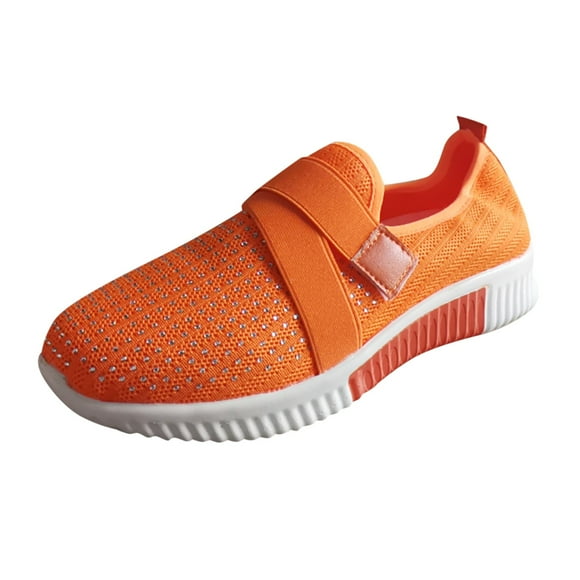 Rinsvye Women's Casual Shoes Breathable Women S Sneaker Slip-on Wedges Outdoor Leisure Sneaker Sandals for Women Chunky Sneakers
