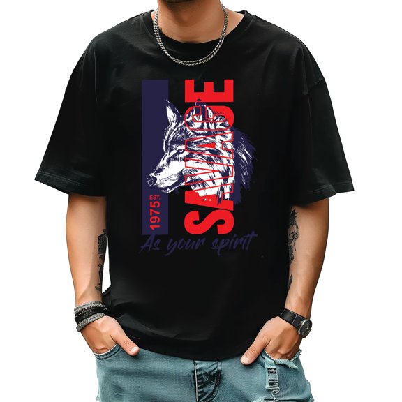 Men's Short Sleeve Graphic T shirt Collection Summer New Trend Sports Shirt Select