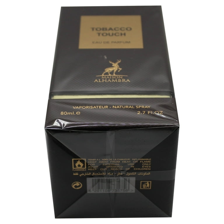 tobacco touch notes Maison Alhambra Tobacco Touch, 2.7 oz EDP Spray, Spicy Tobacco, Vanilla,  Woody Notes