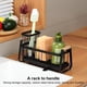 thumbnail image 3 of Soporte para esponja de cocina, escurridor de jabón, de encimera multifuncional, organizador para decoración del hogar A, 3 of 5