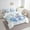 Blue White, variant on Erosebridal Kawaii Elephant Bedding Sets Twin Size,Floral Animal Comforter Sets with Sheets,Blue White Bed in a Bag Twin size,Microfiber Teens Bedroom Decor,Reversible,7pcs