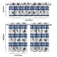 thumbnail image 6 of Kitchen Curtains 36 Inch Short - 3 Panel Set with Cute Farmhouse Egg & Chicken Print, Rod Pocket Window Curtain, 100% Polyester for Rustic Coop, Farm Kitchen, Easy Wash, 6 of 6