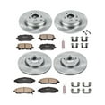 thumbnail image 3 of Power Stop Front and Rear Stock Replacement Brake Pad and Rotor Kit KOE5369, 3 of 8