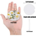 thumbnail image 2 of FMSHPON Oil Painting Style Spring Bloom Flower White Daisy Set of 6 Car Coaster for Drinks, Absorbent Ceramic Stone Coasters Cup Mat with Cork Base for Home Kitchen Room Coffee Table Bar Decor, 2 of 5