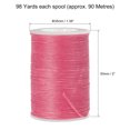 thumbnail image 2 of Unique Bargains Dark Pink Polyester Waxed Leather Sewing Thread, 98 Yards, 2 of 5