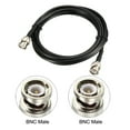 thumbnail image 2 of Uxcell RG58 Coaxial Cable with BNC Male to BNC Male Connectors 50 Ohm 12-ft 2 Pack, 2 of 5