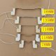 thumbnail image 3 of 78/118/135/189mm R7s Flood Halogen Light Bulb Ceramic Lamp Base Holder Adapter, 3 of 5