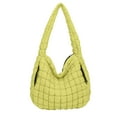 thumbnail image 2 of Zznnkj Quilted Tote Bag for Women, Lightweight Puffy Padding Hobo Bag with Compartment, Large Puffer Shoulder Bag Handbag for Travel, Work, Gym, 2 of 5