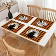thumbnail image 3 of Lucoss Halloween Placemats, Ghost Owl Pumpkin Heat-Resistant Washable Table Place Mats for Kitchen Dining Table Decoration, 3 of 5