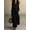 Black, variant on Women's Button down Shirt Wide Leg Pants Loose Set 2026 Elastic Waist Wide Leg Pants Breathable Casual Outfit with Pocket, S