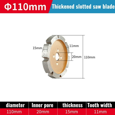 

Gogusuu Hardware Tools Clearance Sales Today Deals Prime Diamond Thickened Saw Blade Stone Wall Slot Concrete Slotting Cutting And Bottom Cleaning 90 Polishing Head Tool