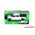 thumbnail image 5 of 2017 Chevy Silverado Pickup Truck, White - Welly 24083WWT - 1/24 scale Diecast Model Toy Car, 5 of 5