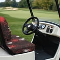 thumbnail image 6 of Pzuqiu Halloween Spider Web 2-Piece Golf Cart Seat Covers - Breathable Washable Universal Protector Set for Most 2-Seater Golf Carts, 6 of 10