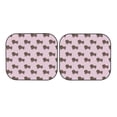 thumbnail image 7 of Balery 2 Piece Dachshund Dog Puppy Car Windshield Sun Shade|Foldable Front Windshield Shade for Car Front Window for Most Sedans SUV Truck-, 7 of 7