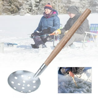 One Shot Ice Skimmer-Pro Edition Ice Fishing Scoop with Multiple Size  Options (6, 8, 10) - Upgrade Your Ice Fishing Gear Now