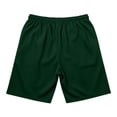thumbnail image 4 of Men's Quick Dry Mesh Athletic Shorts, Casual Elastic Waist Drawstring Workout Shorts with Zipper Pockets, Lightweight Breathable Gym Running Sports Shorts for Men, Summer Loose Fit Activewear Shorts, 4 of 7