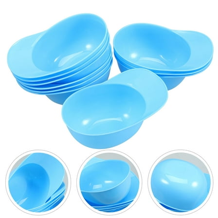 NUOLUX 10Pcs Ice Cream Bowl Baseball Cap Shape Safe For