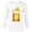 White, variant on The Simpsons Homer Simpson Beer There’s a Temporary Solution - Long Sleeve T-Shirt for Men - Customized-White