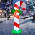 thumbnail image 4 of GOOSH 6 FT Christmas Inflatables Giant Candy Cane Decorations, Candy Cane Inflatable with Built-in LEDs, Outdoor Christmas Decorations Clearance for Xmas/Holiday/Party, 4 of 8