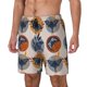 thumbnail image 1 of Balery Vintage Botanical Butterfly Art Bañador para hombre, shorts de playa de secado rápido con entrepierna y forro de compresión-Small, 1 of 6