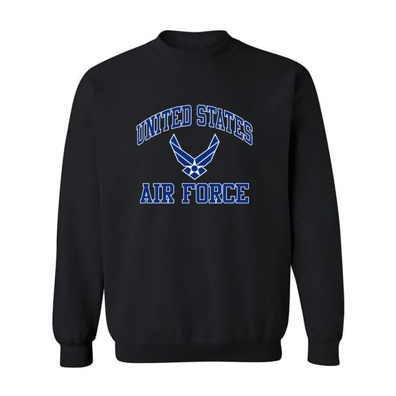 Air Force Wings Blue/White print Crewneck Sweatshirt