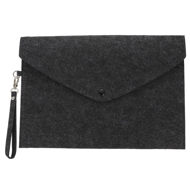 Carpeta de fieltro A4 para documentos, bolsa de oficina, carpeta de fieltro con cordón