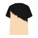 thumbnail image 2 of Camisetas Casuales de las Mujeres Largo Casual Impreso Cuello Redondo Suelto Top, Camiseta de Verano de Manga Corta, 2 of 4