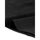 thumbnail image 5 of Vestido de tirantes corto A-Line de imitación de ante para mujer con botones decorativos en negro, 5 of 6
