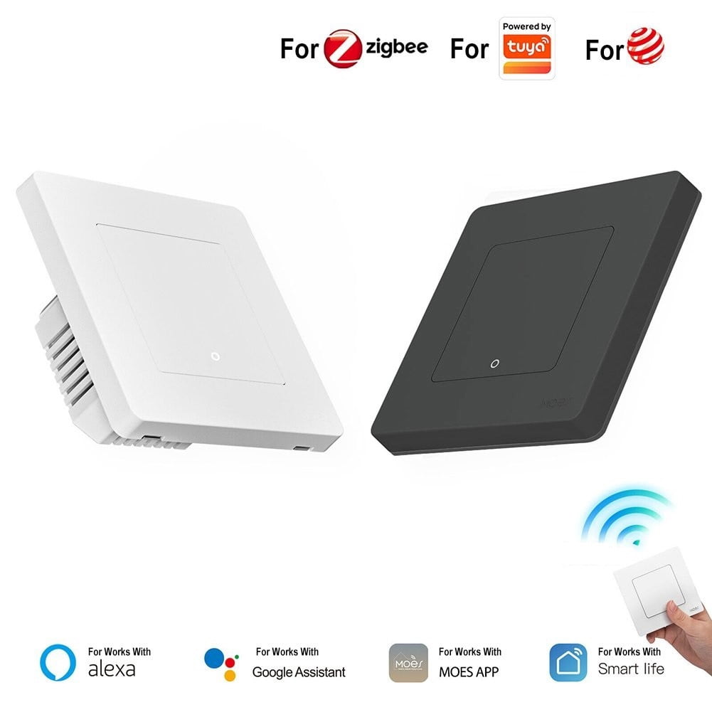 Leke For Moes For Tuya For ZigBee Smart Light Switch Wall Switch Star Ring Series For Led Light Lamp Smart Control