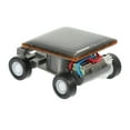 thumbnail image 2 of SolarPowered Car Toy Made of ABS and Solar Panel Black Color Perfect for Kids to Learn Science Small Size, 2 of 8