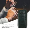 thumbnail image 3 of Cigar Holder Case, Colorfast Waterproof 3 Fingers Humidor Case  for Business, 3 of 8