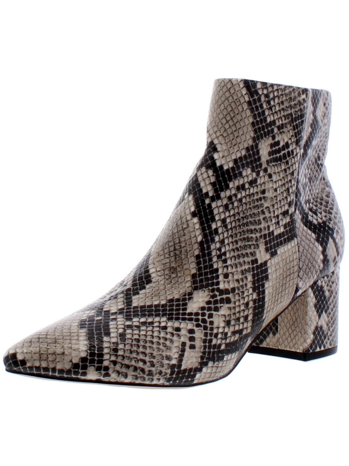 Marc Fisher - Marc Fisher Womens Jelly 3 Snake Print Pointed Toe Ankle ...