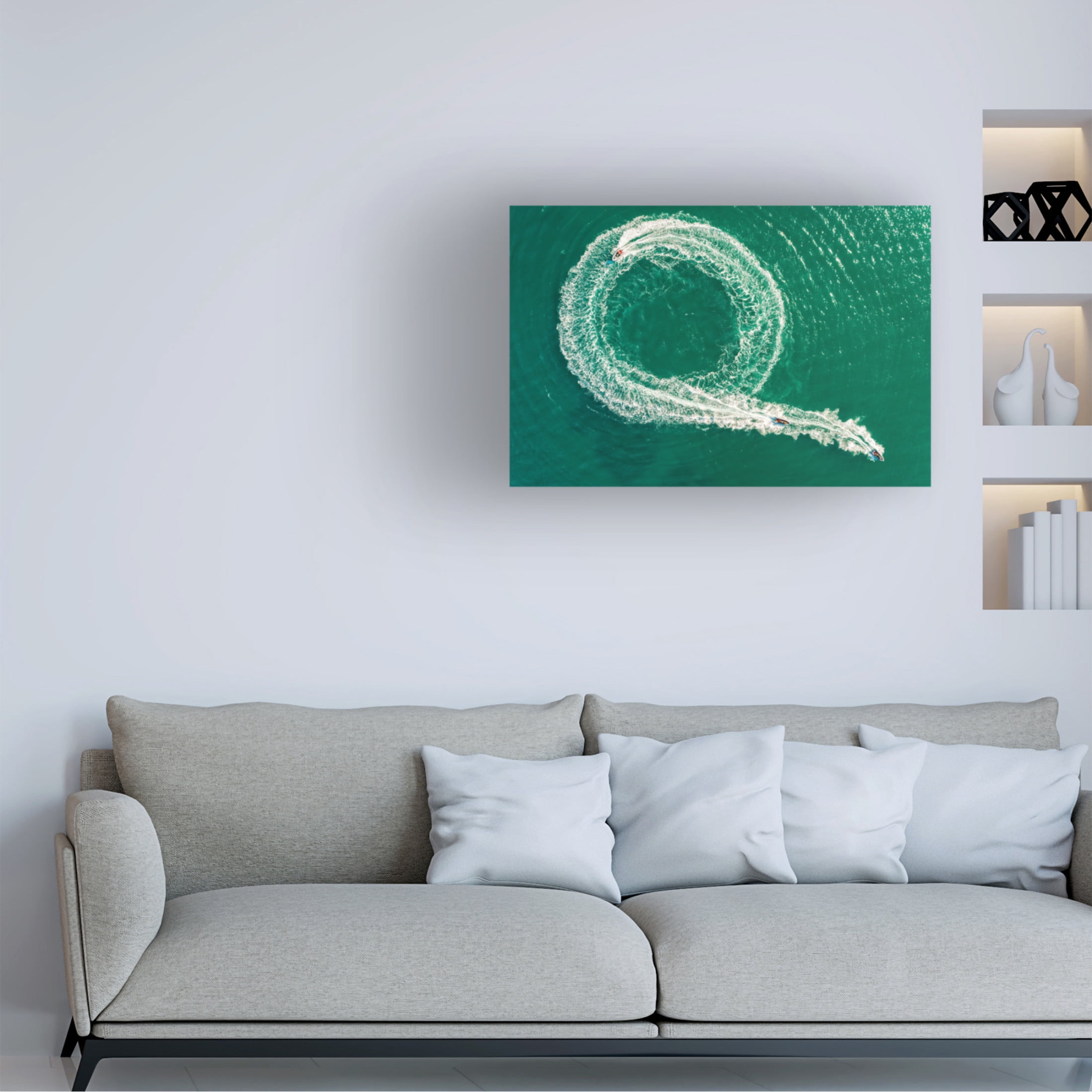 Trademark Fine Art Ido Meirovich Follow The Leader Canvas Wall Art